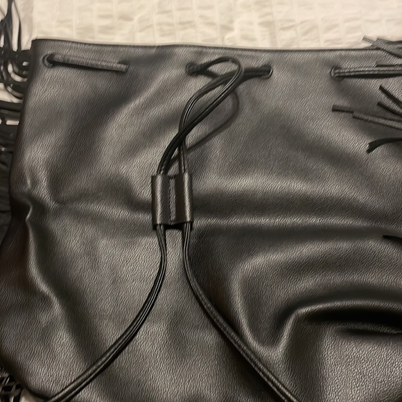 Victoria’s Secret Black Fringed backpack - Picture 2 of 5
